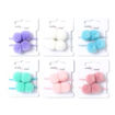 Picture of ELASTICS PASTEL POM POM 2 PACK